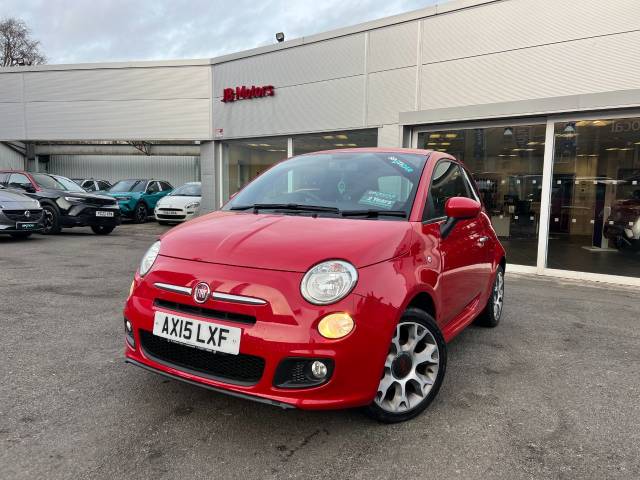 Fiat 500 1.2 S (69PS) 5-Speed Manual 3dr**£35 ROAD TAX+UPGRADED LEATHER+8,950 MILES ONLY** Hatchback Petrol Pasodoble Red