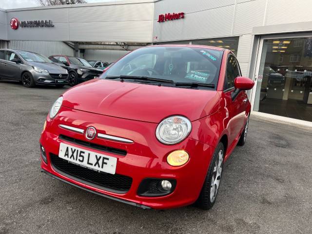 2015 Fiat 500 1.2 S (69PS) 5-Speed Manual 3dr**£35 ROAD TAX+UPGRADED LEATHER+8,950 MILES ONLY**