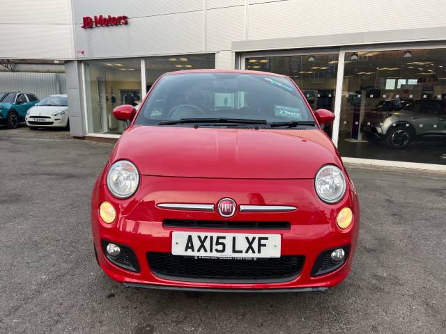 2015 Fiat 500 1.2 S (69PS) 5-Speed Manual 3dr**£35 ROAD TAX+UPGRADED LEATHER+8,950 MILES ONLY**