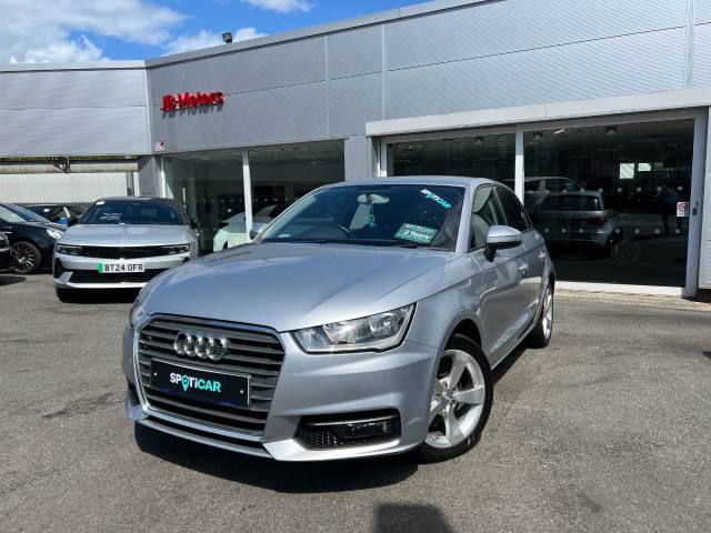 Audi A1 1.4 TFSI Sport Nav (125PS) 6-Speed Manual 5dr**SAT NAV+UPGRADED LEATHER+REAR SENSORS** Hatchback Petrol Floret Silver