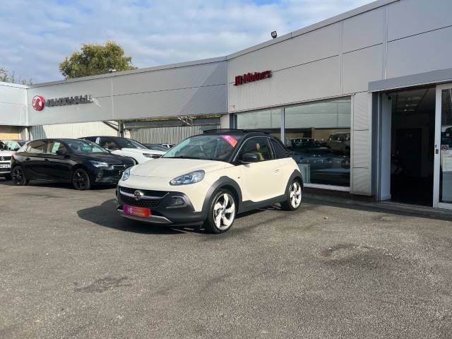 Vauxhall Adam 1.4i Rocks Air 3dr***1 OWNER+FDSH+VERY LOW MILEAGE** Hatchback Petrol White My Fire