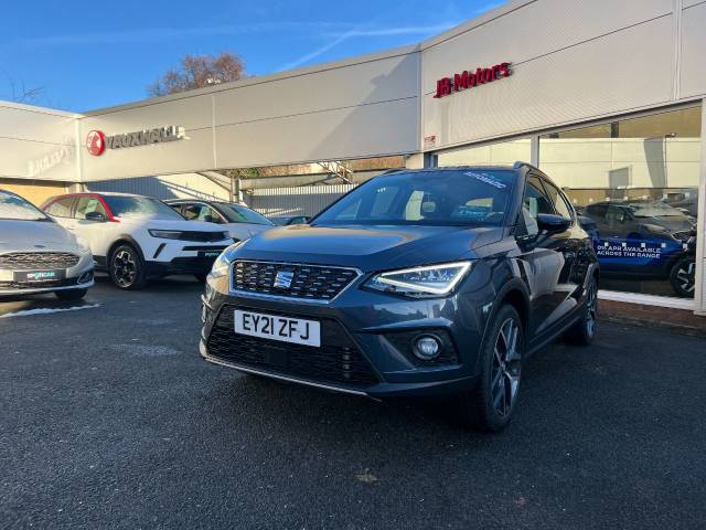 SEAT Arona 1.0 TSI 110 Xcellence Lux 5dr 7-Speed DSG Automatic***TOP OF THE RANGE AUTOMATIC+VERY LOW MILEAGE** Hatchback Petrol Magnetic Grey