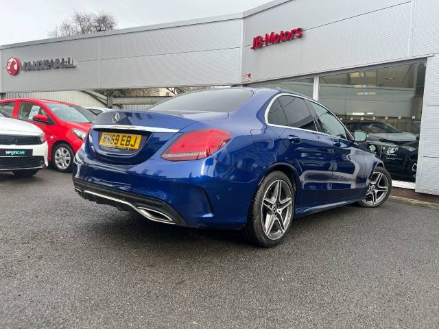 2019 Mercedes-Benz C Class 1.5 C200 AMG Line Premium 4dr 9G-Tronic***SAT NAV+HEATED FRONT SEATS**