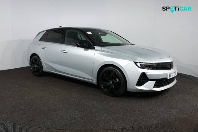 Vauxhall Astra 1.2 Turbo 130 GS 5dr 8-Speed Automatic**EX-VAUXHALL+HEATED SEATS+360 CAMERA** Hatchback Petrol Crystal Silver