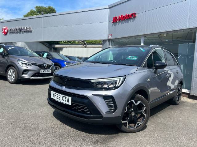 Vauxhall Crossland 1.2 Turbo Ultimate (110PS) 6-Speed Manual 5dr***1 OWNER+FULL JB HISTORY+SAT NAV** Hatchback Petrol Quartz Grey
