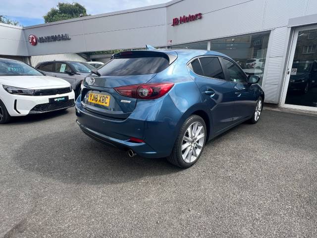 2018 Mazda 3 2.0 Sport Nav 6-Speed Manual 5dr**1 OWNER+FULL HISTORY+LEATHER+SAT NAV**