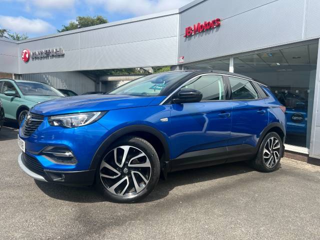 Vauxhall Grandland X 1.2 Turbo Elite Nav 5dr 8-Speed Automatic**FULL LEATHER+PAN ROOF+SAT NAV+SPARE WHEEL** Hatchback Petrol Topaz Blue
