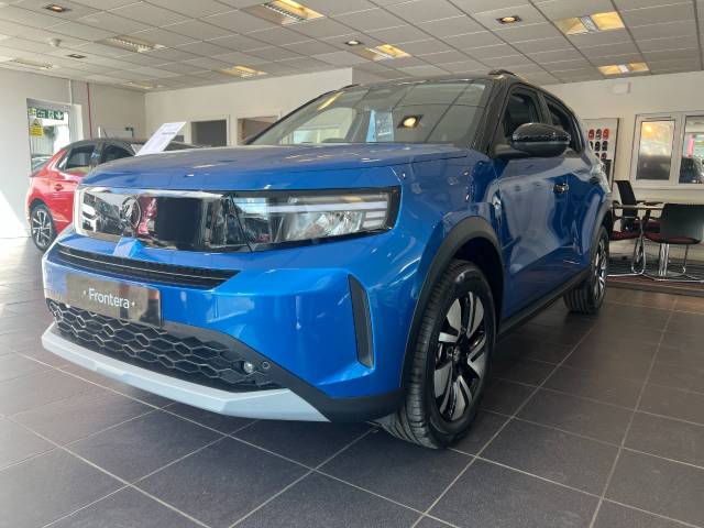 Vauxhall Frontera 1.2 Hybrid 110 Ultimate 5Dr e-DCT6**BRAND NEW TOP OF THE RANGE** Hatchback Hybrid Effect Blue