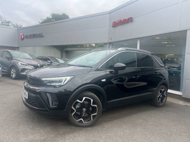 Vauxhall Crossland 1.2 Turbo Ultimate (110PS) 6-Speed Manual 5dr**1 OWNER+FULL DEALER HISTORY+1,000 MILES ONLY** Hatchback Petrol Carbon Black