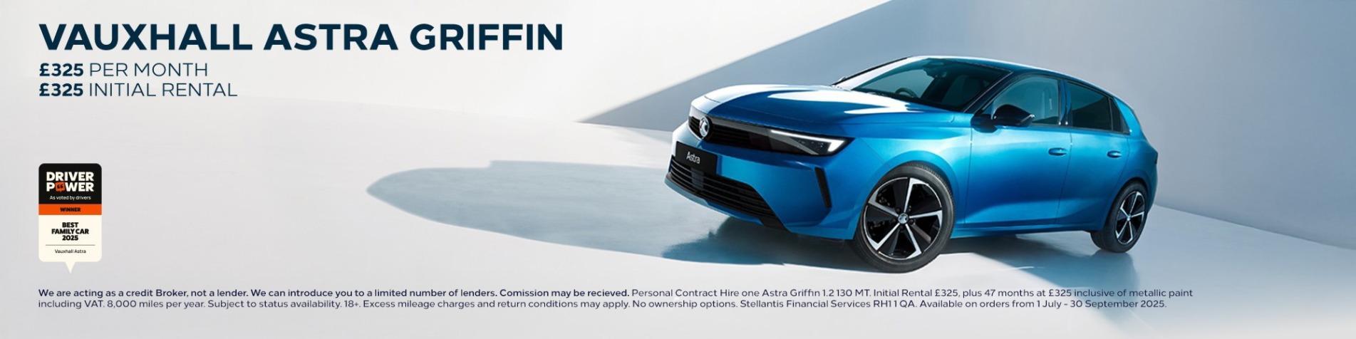 Astra Griffin AutoExpress Driver Power